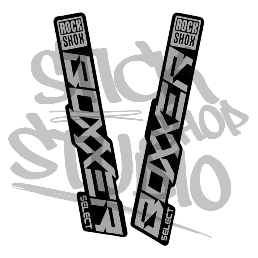 Naklejki na amortyzator Rock Shox Boxxer select