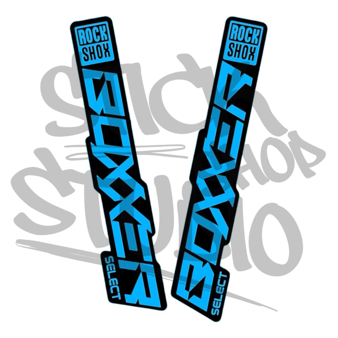 Naklejki na amortyzator Rock Shox Boxxer select