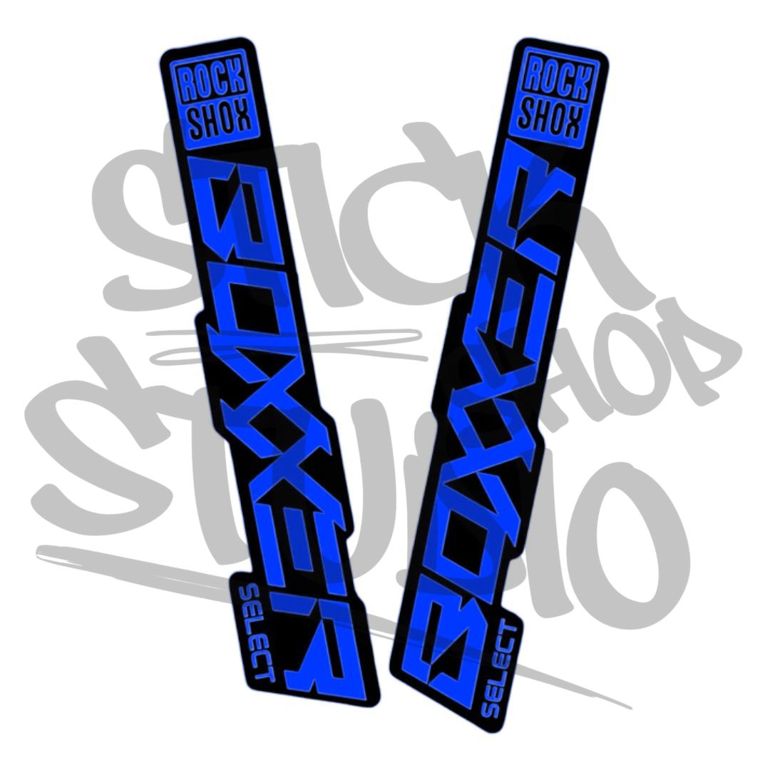 Naklejki na amortyzator Rock Shox Boxxer select