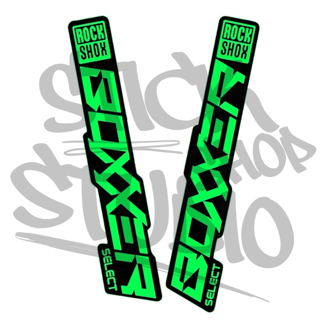 Naklejki na amortyzator Rock Shox Boxxer select