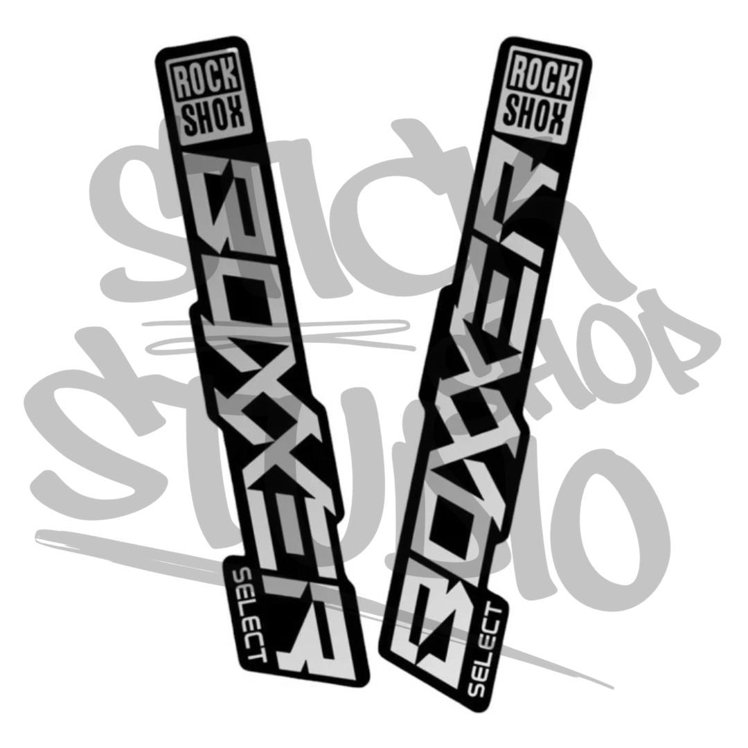 Naklejki na amortyzator Rock Shox Boxxer select