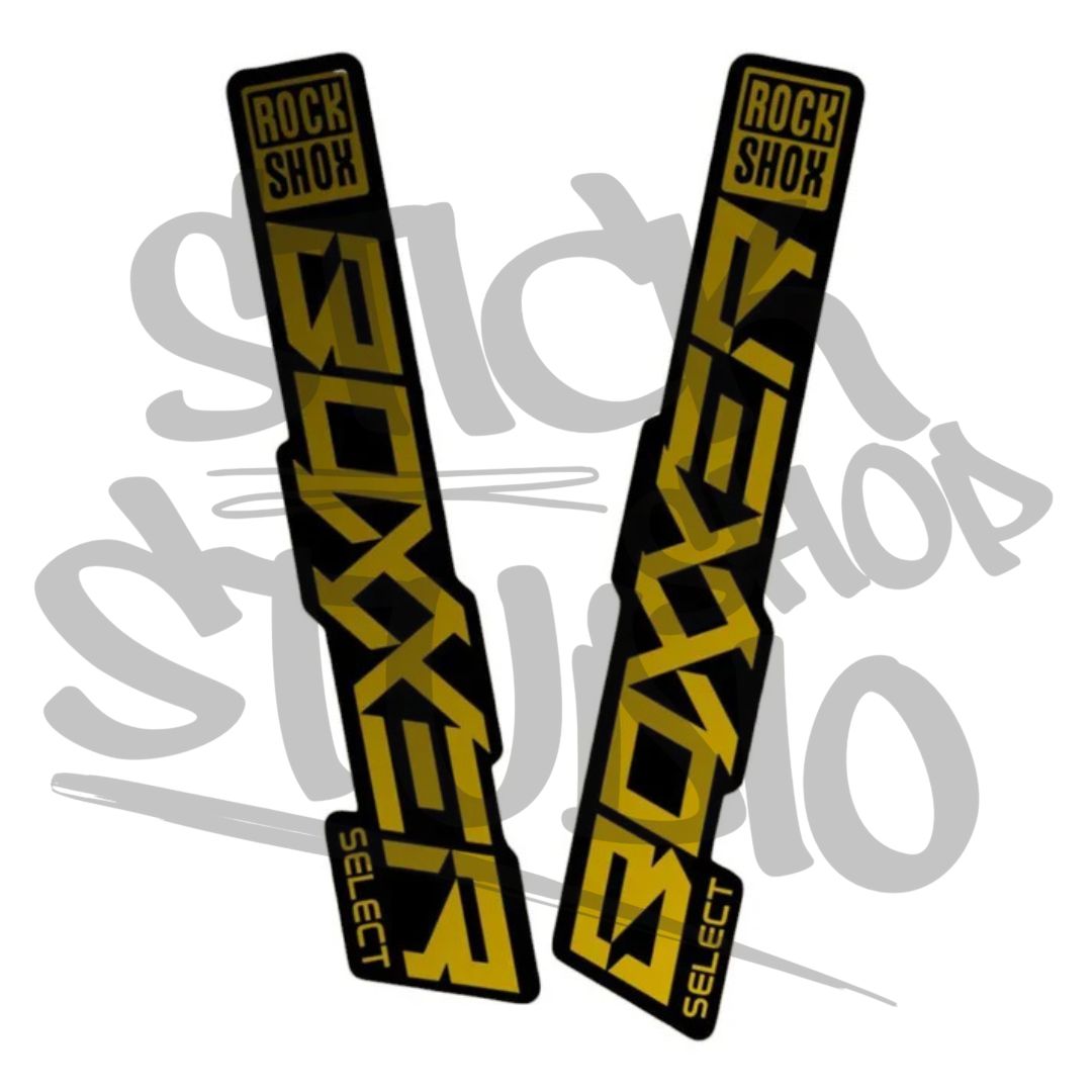 Naklejki na amortyzator Rock Shox Boxxer select
