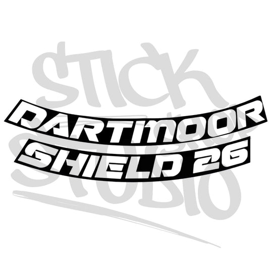 Naklejki na obręcze Dartmoor Shield 26