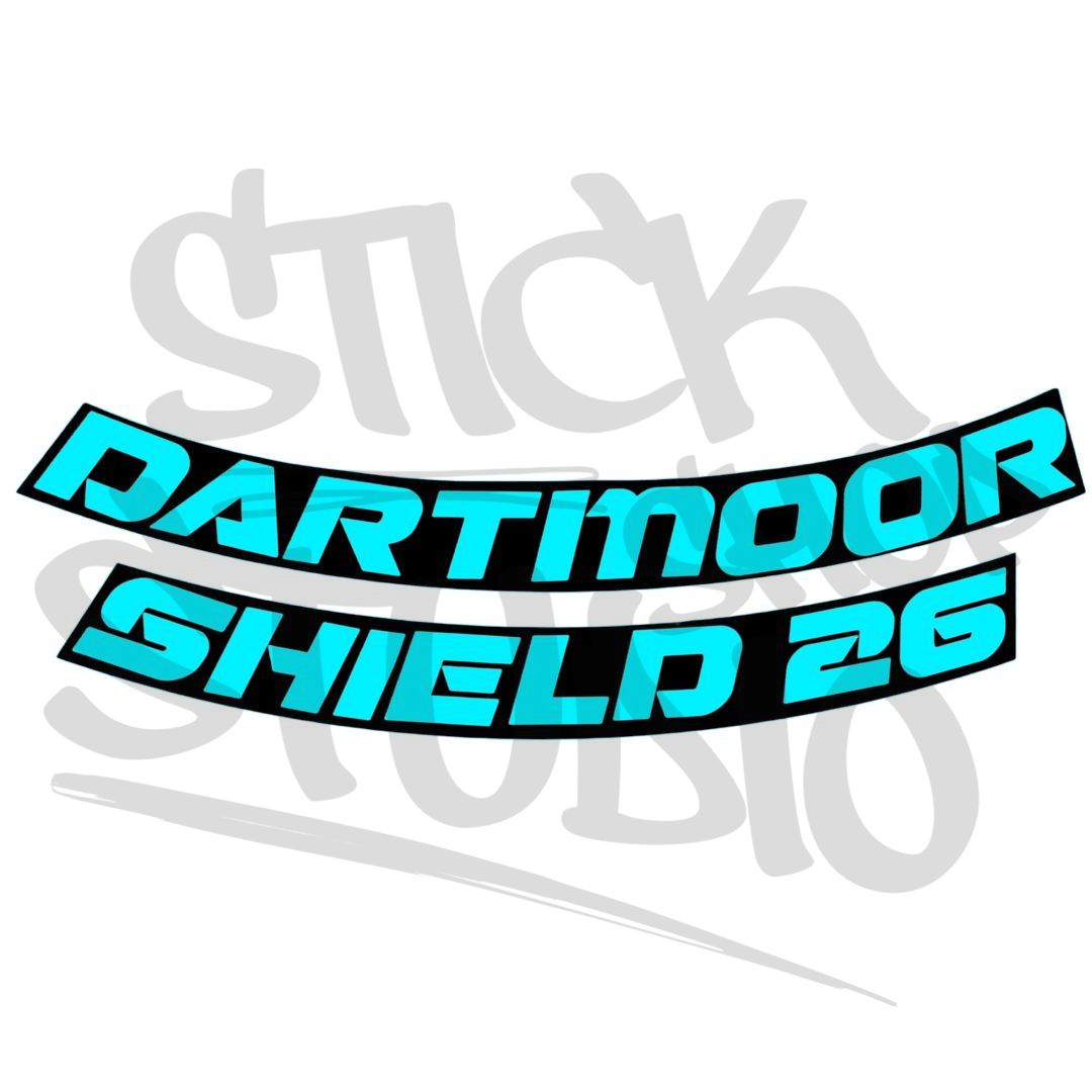 Naklejki na obręcze Dartmoor Shield 26