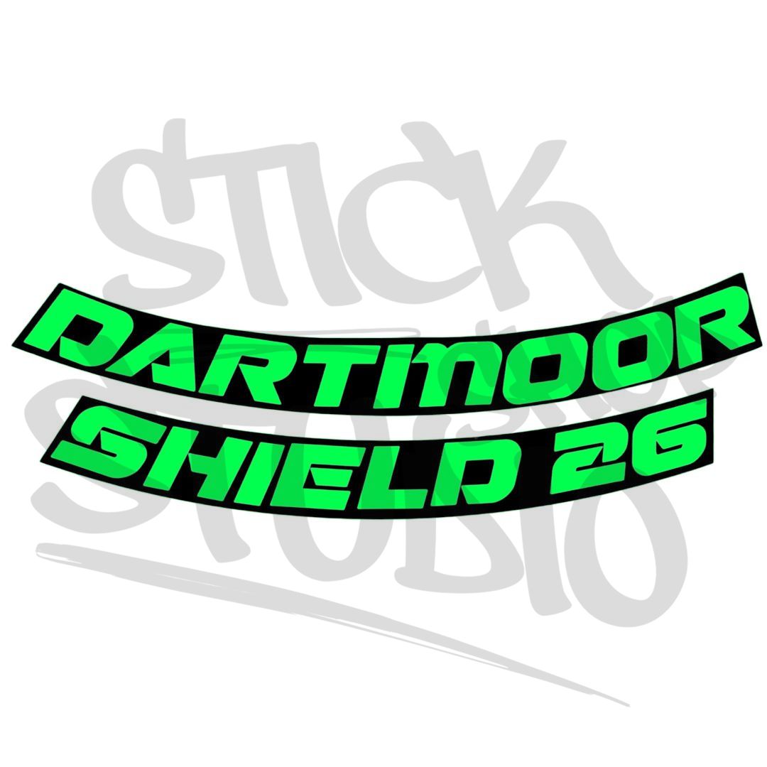 Naklejki na obręcze Dartmoor Shield 26