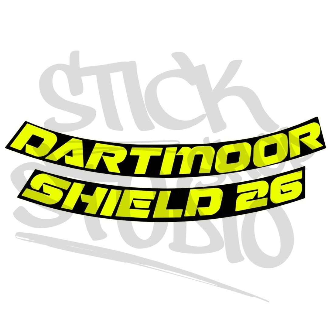 Naklejki na obręcze Dartmoor Shield 26