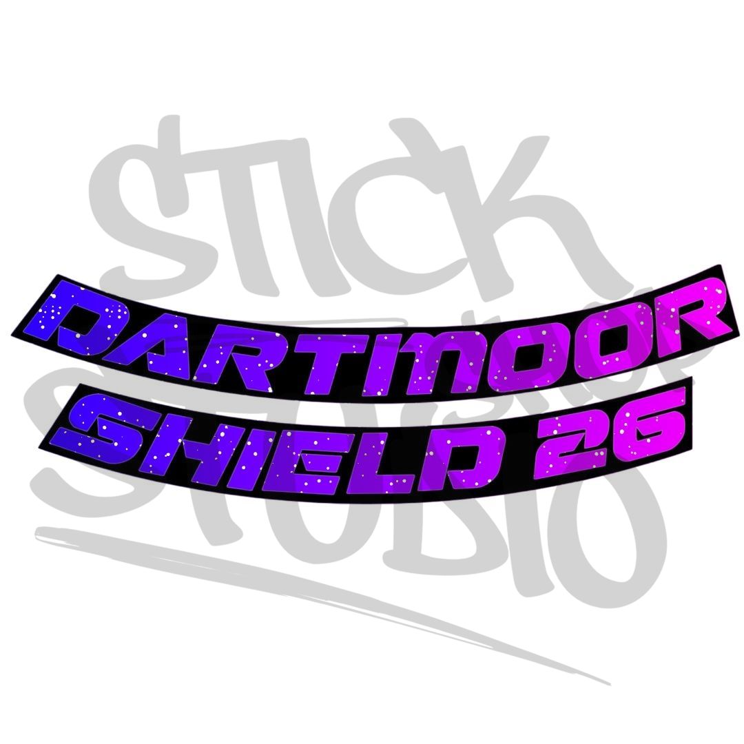 Naklejki na obręcze Dartmoor Shield 26
