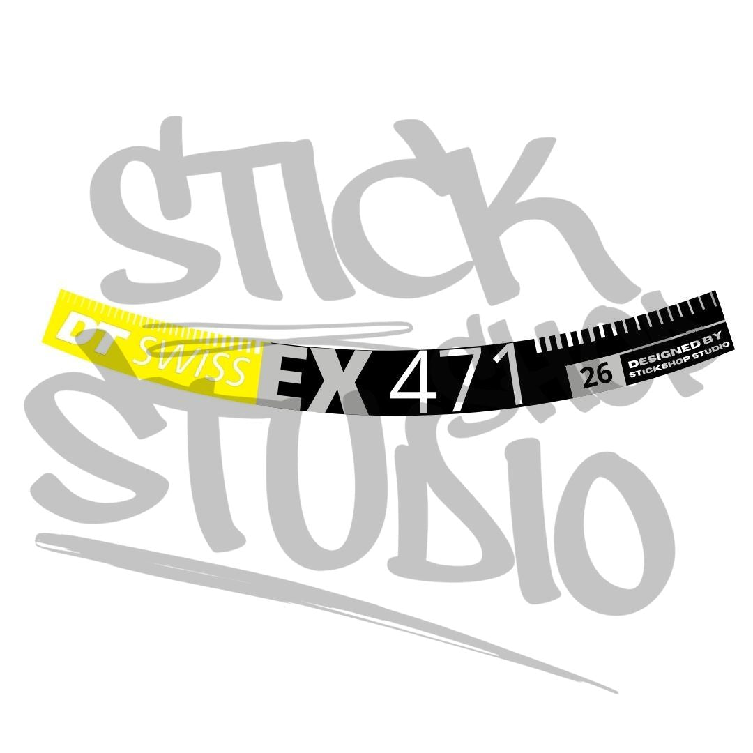 Naklejki na obręcze Dt Swiss Ex 471 26