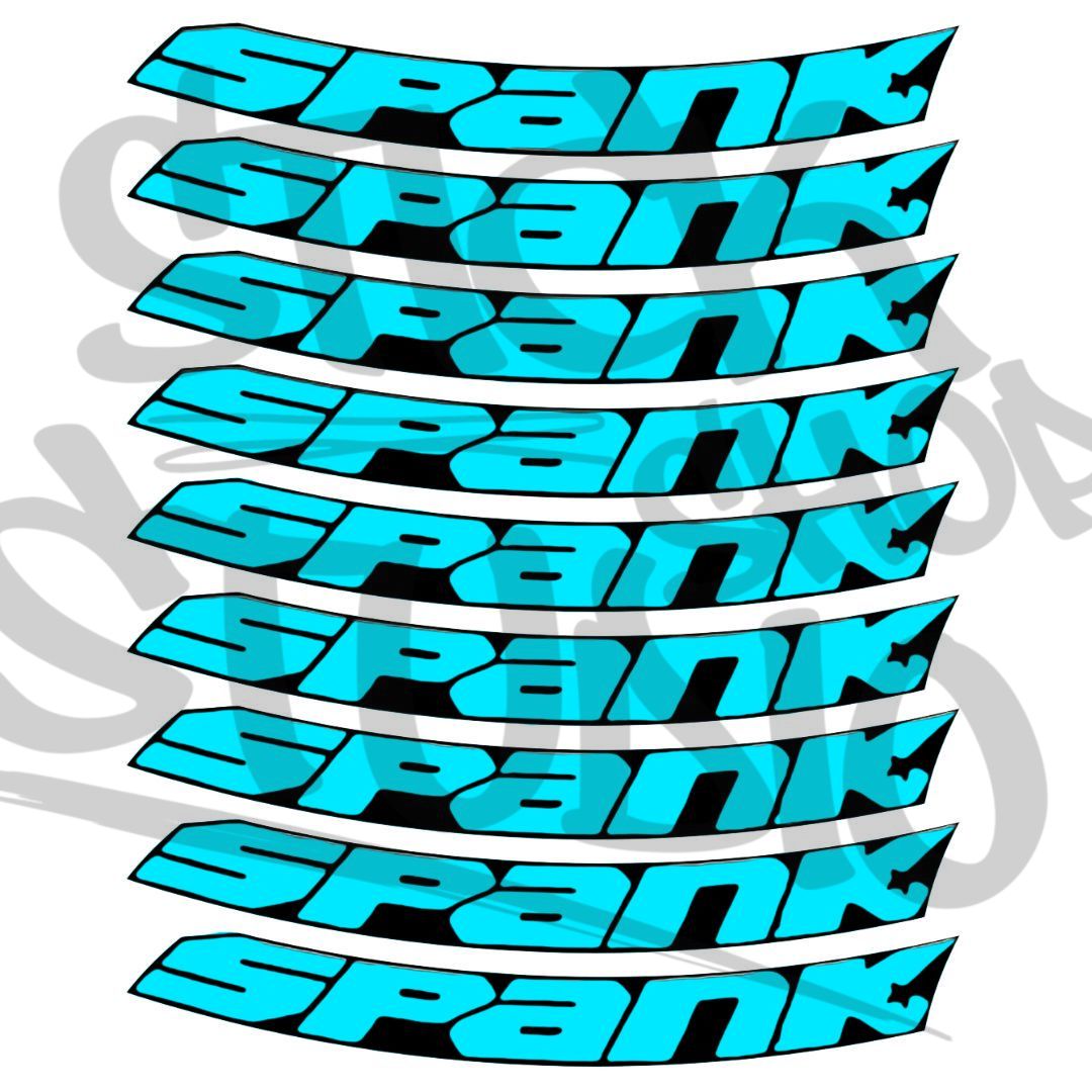 Naklejki na obręcz spank spike race 26