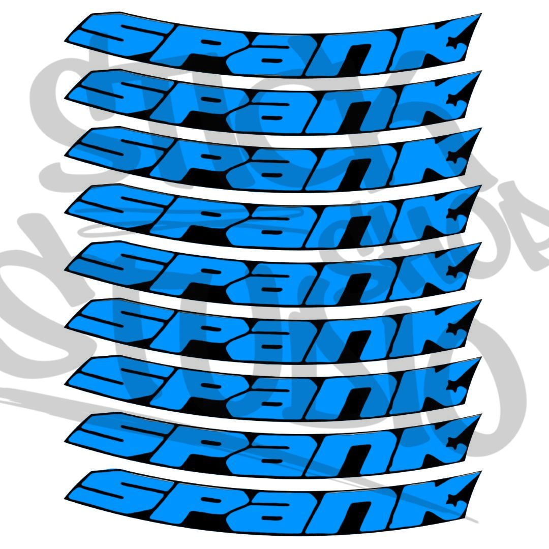 Naklejki na obręcz spank spike race 26