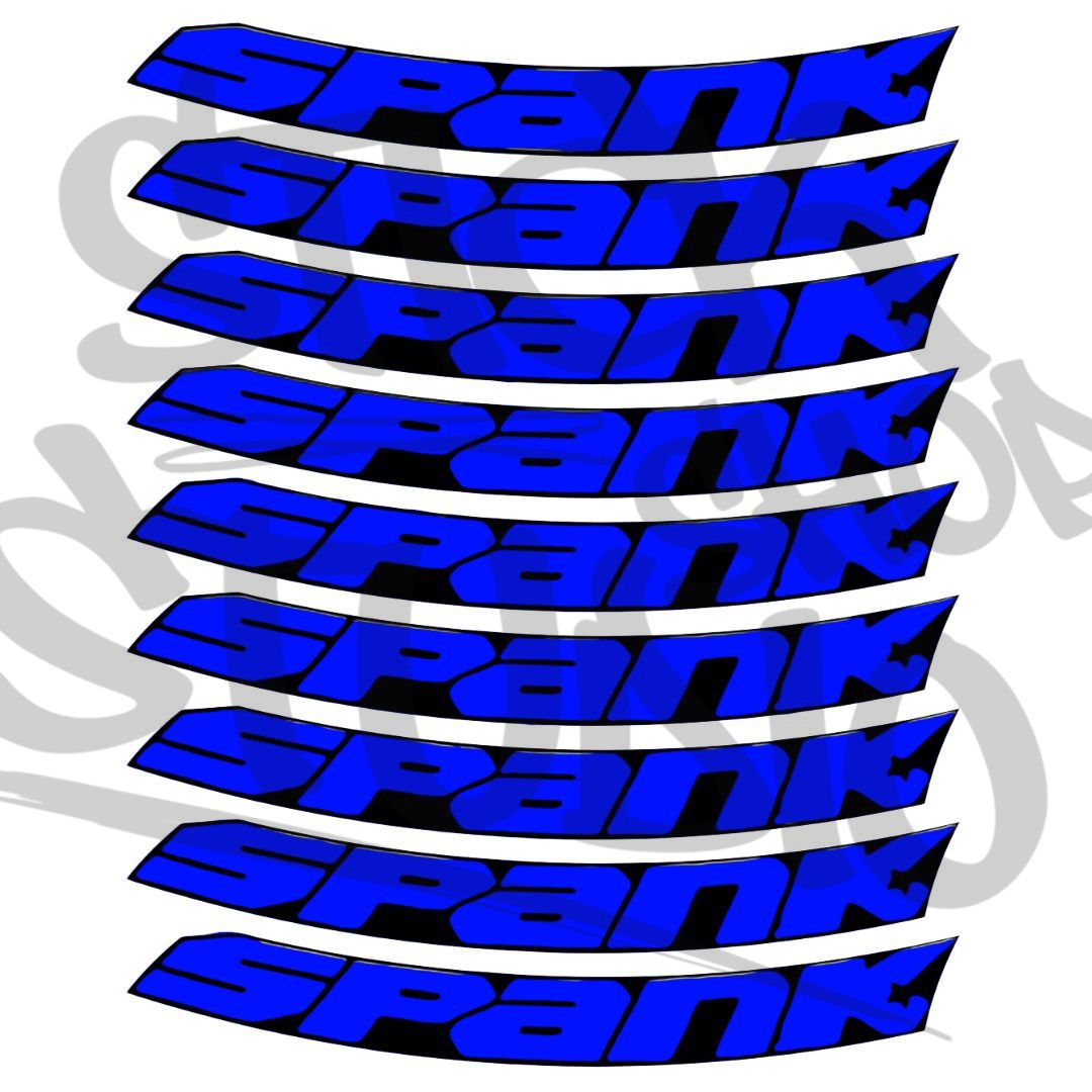 Naklejki na obręcz spank spike race 26