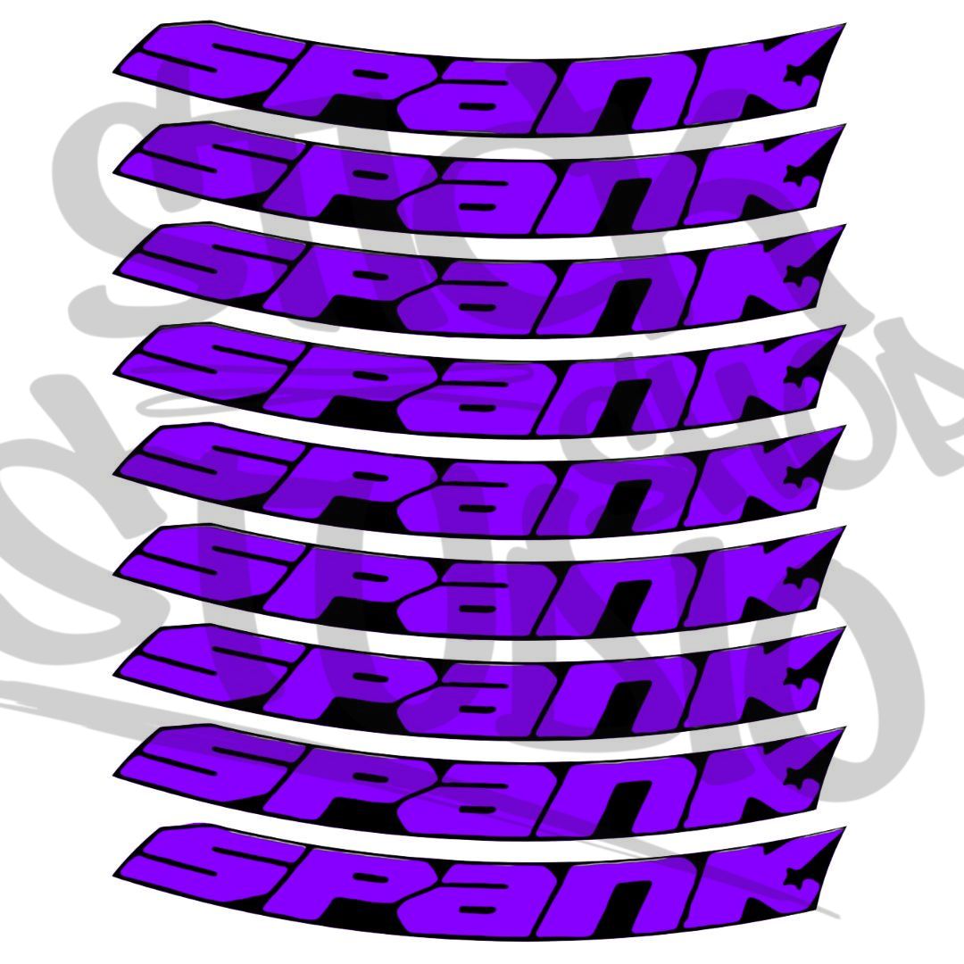 Naklejki na obręcz spank spike race 26