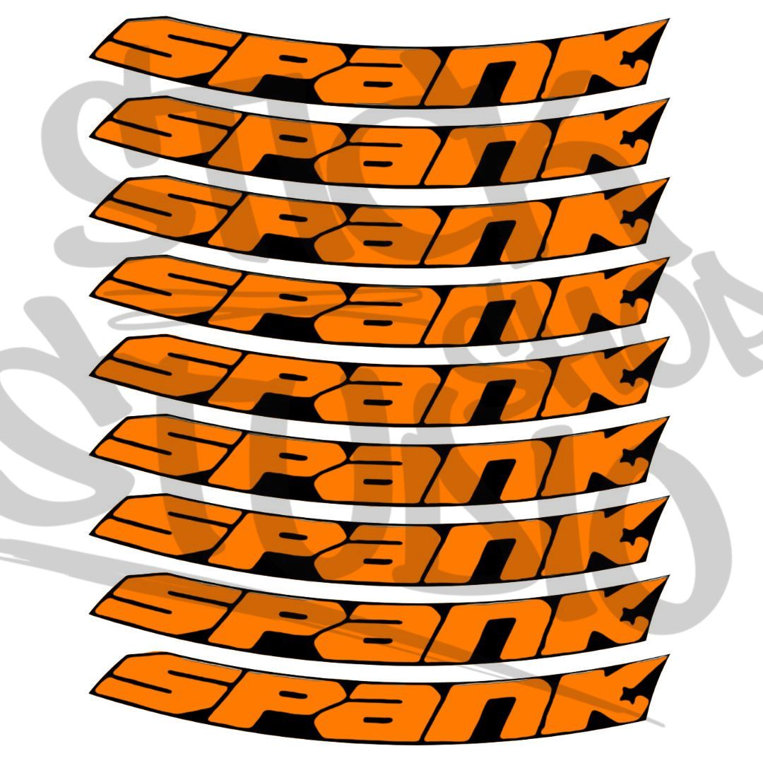 Naklejki na obręcz spank spike race 26