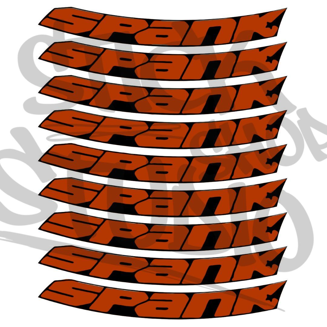 Naklejki na obręcz spank spike race 26