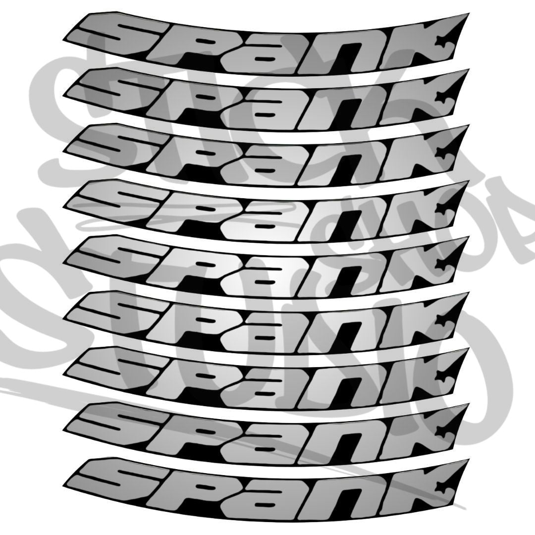 Naklejki na obręcz spank spike race 26