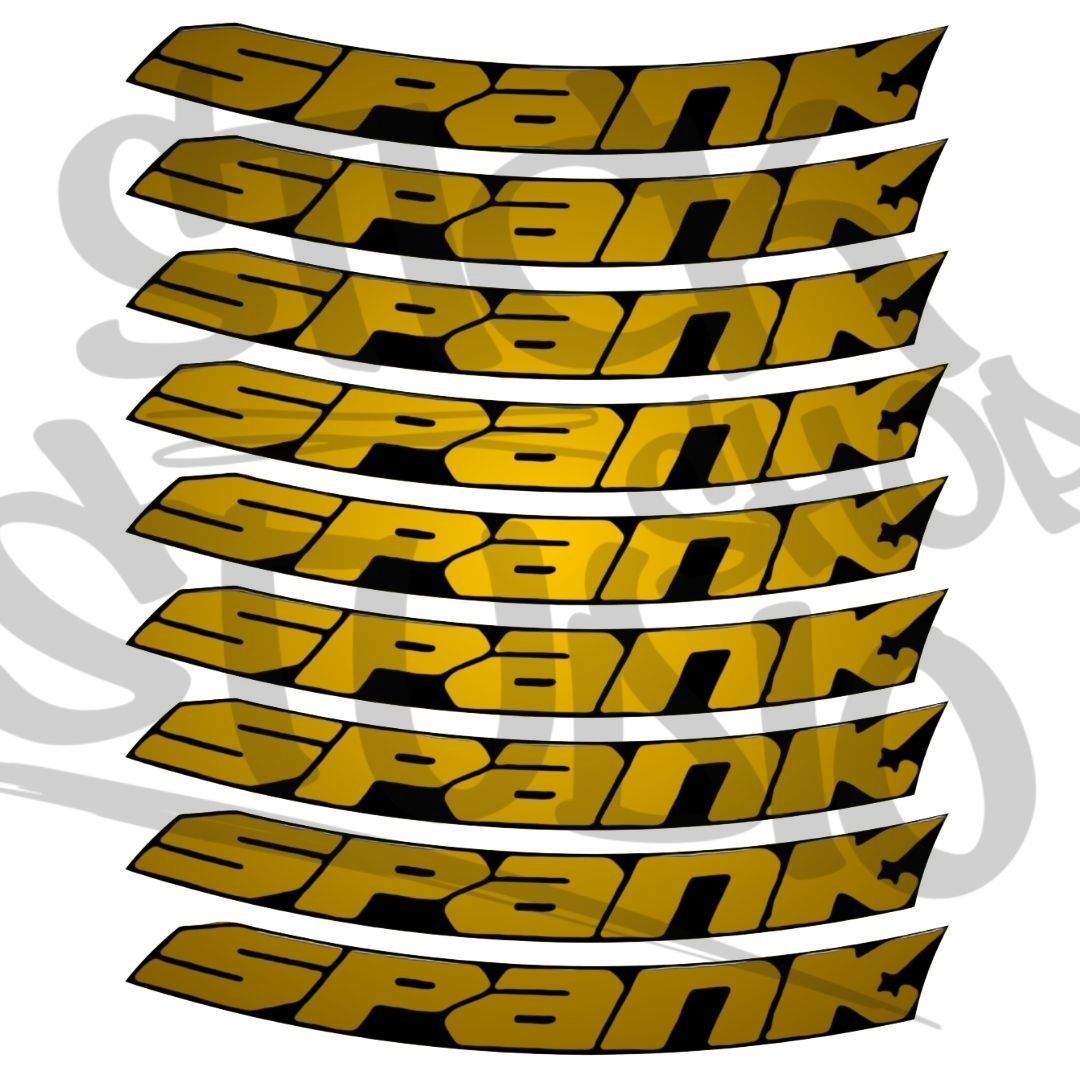 Naklejki na obręcz spank spike race 26