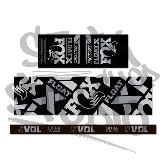 Naklejki na damper Fox Float X factory