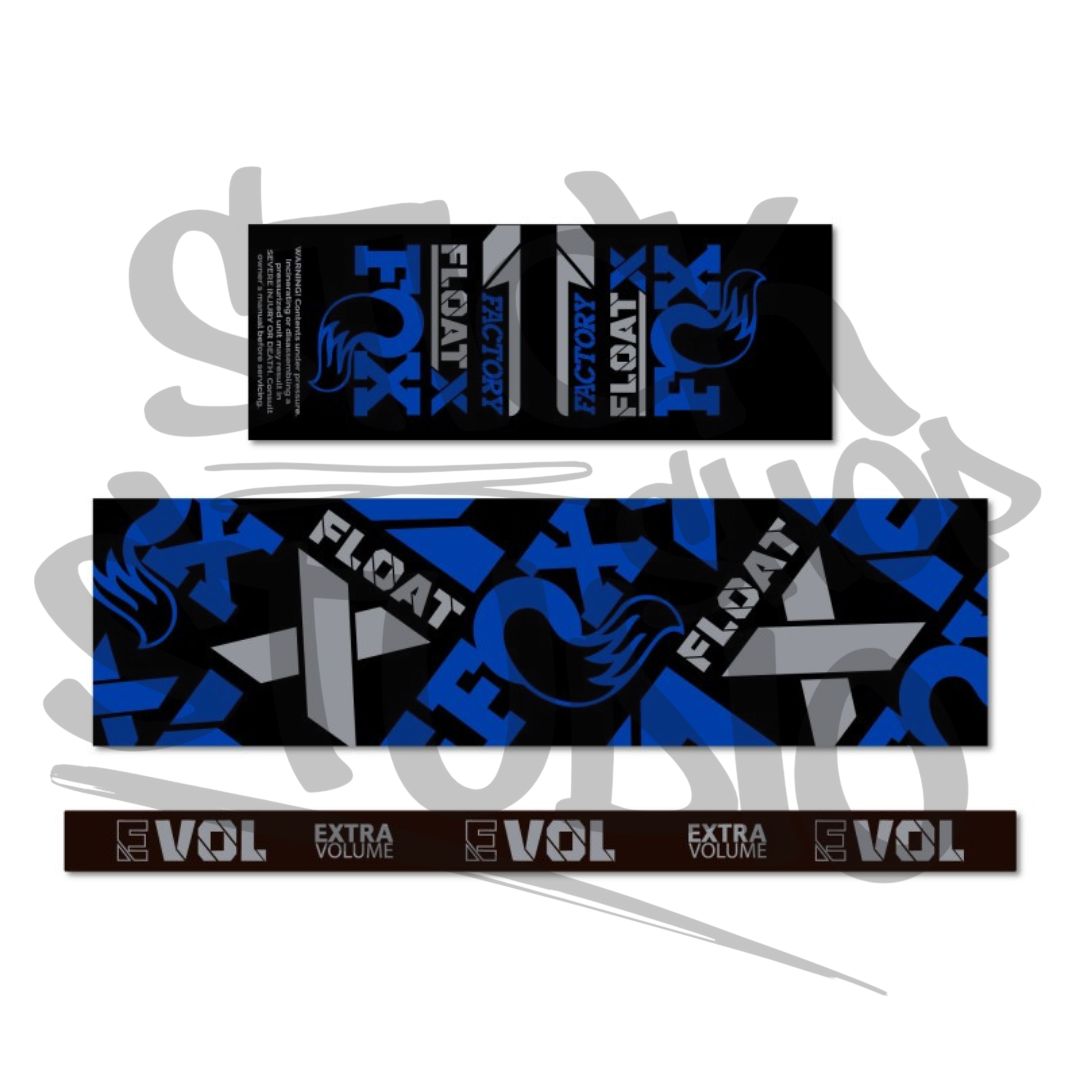 Naklejki na damper Fox Float X factory