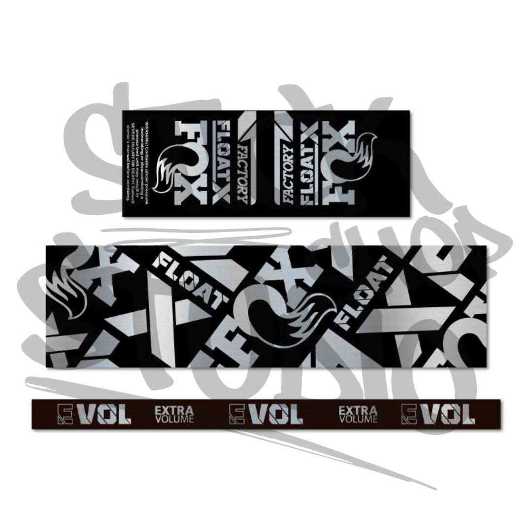 Naklejki na damper Fox Float X factory