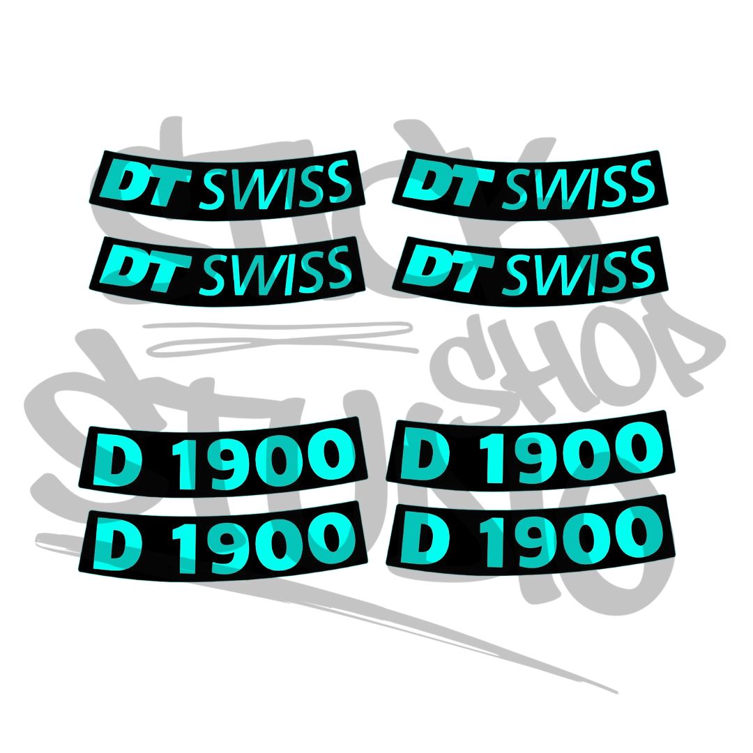 Naklejki na obręcze DT Swiss D1900