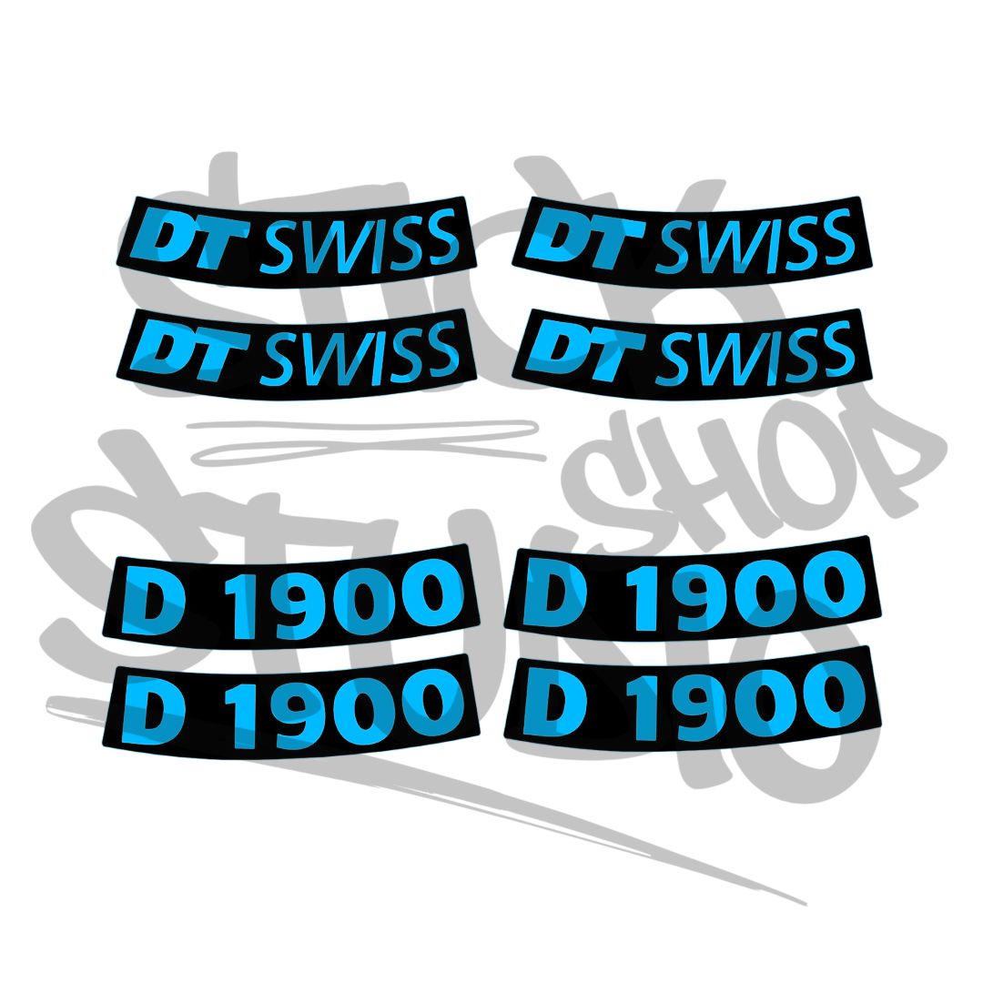 Naklejki na obręcze DT Swiss D1900