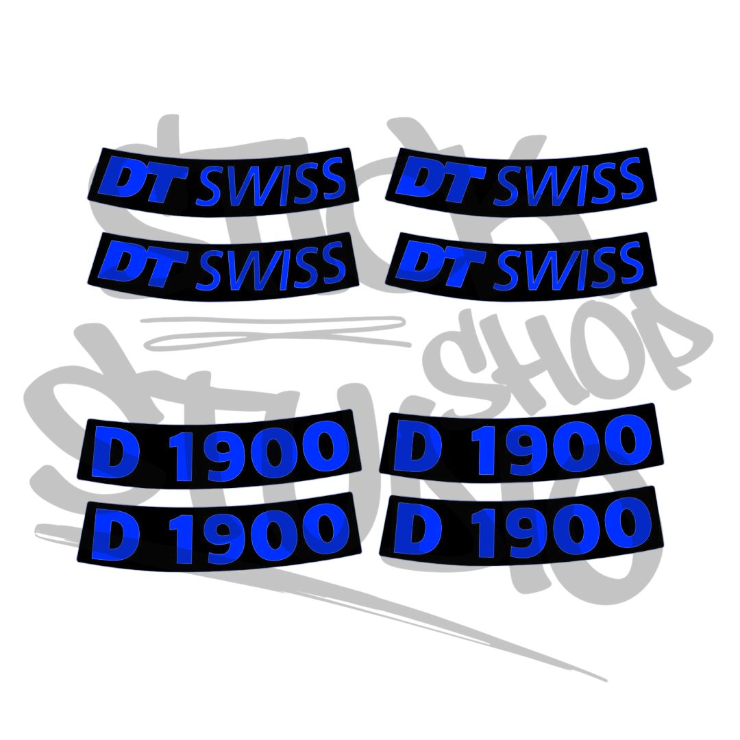 Naklejki na obręcze DT Swiss D1900