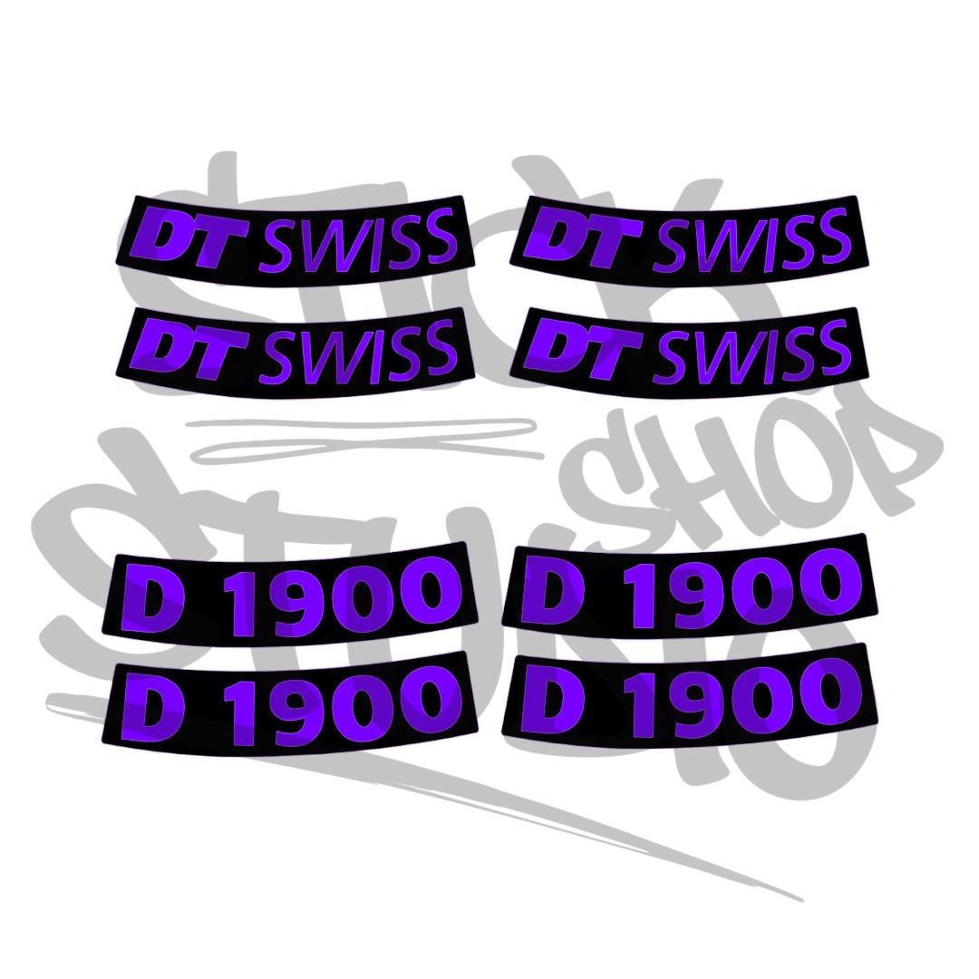 Naklejki na obręcze DT Swiss D1900