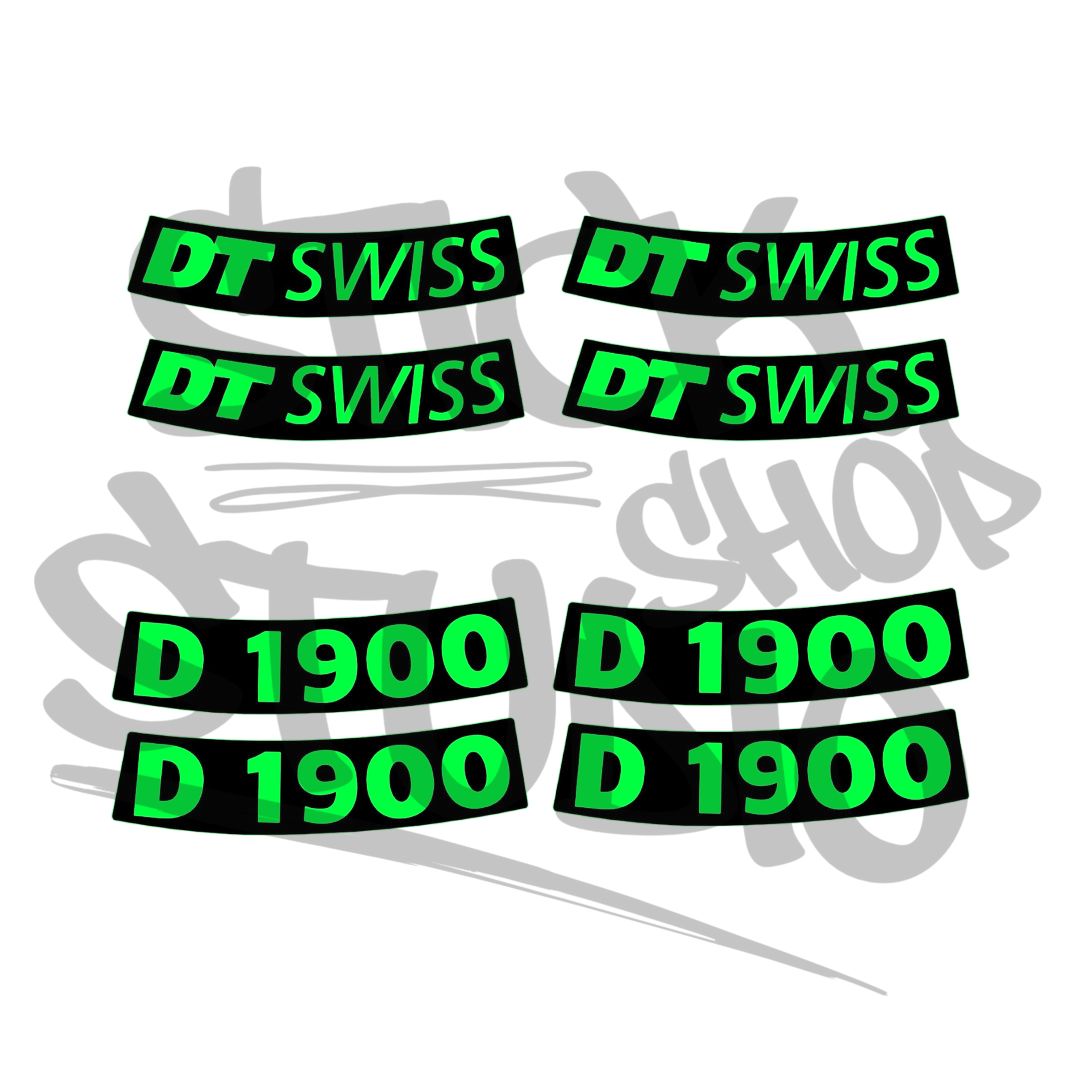 Naklejki na obręcze DT Swiss D1900