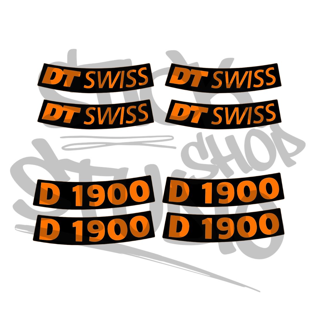 Naklejki na obręcze DT Swiss D1900