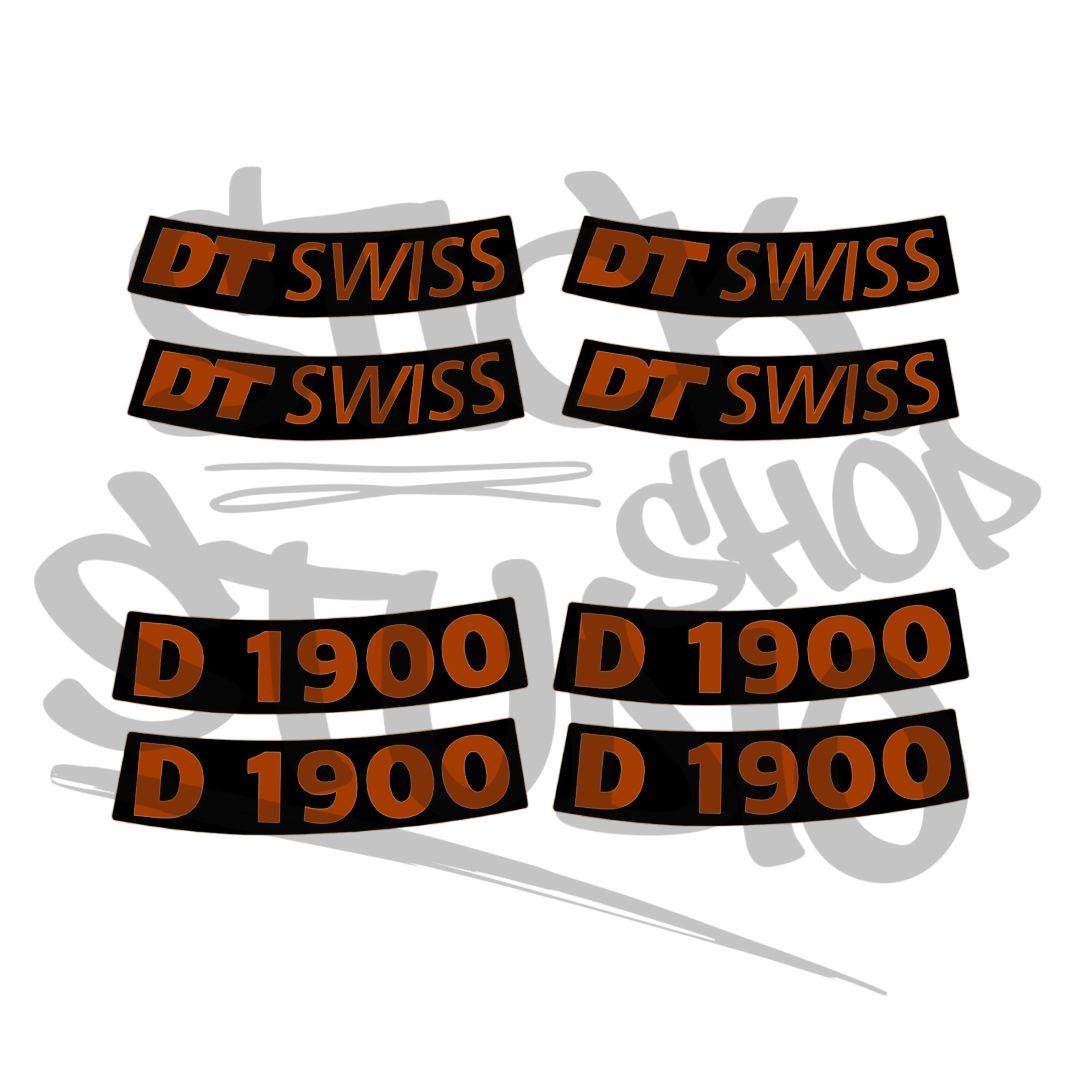 Naklejki na obręcze DT Swiss D1900