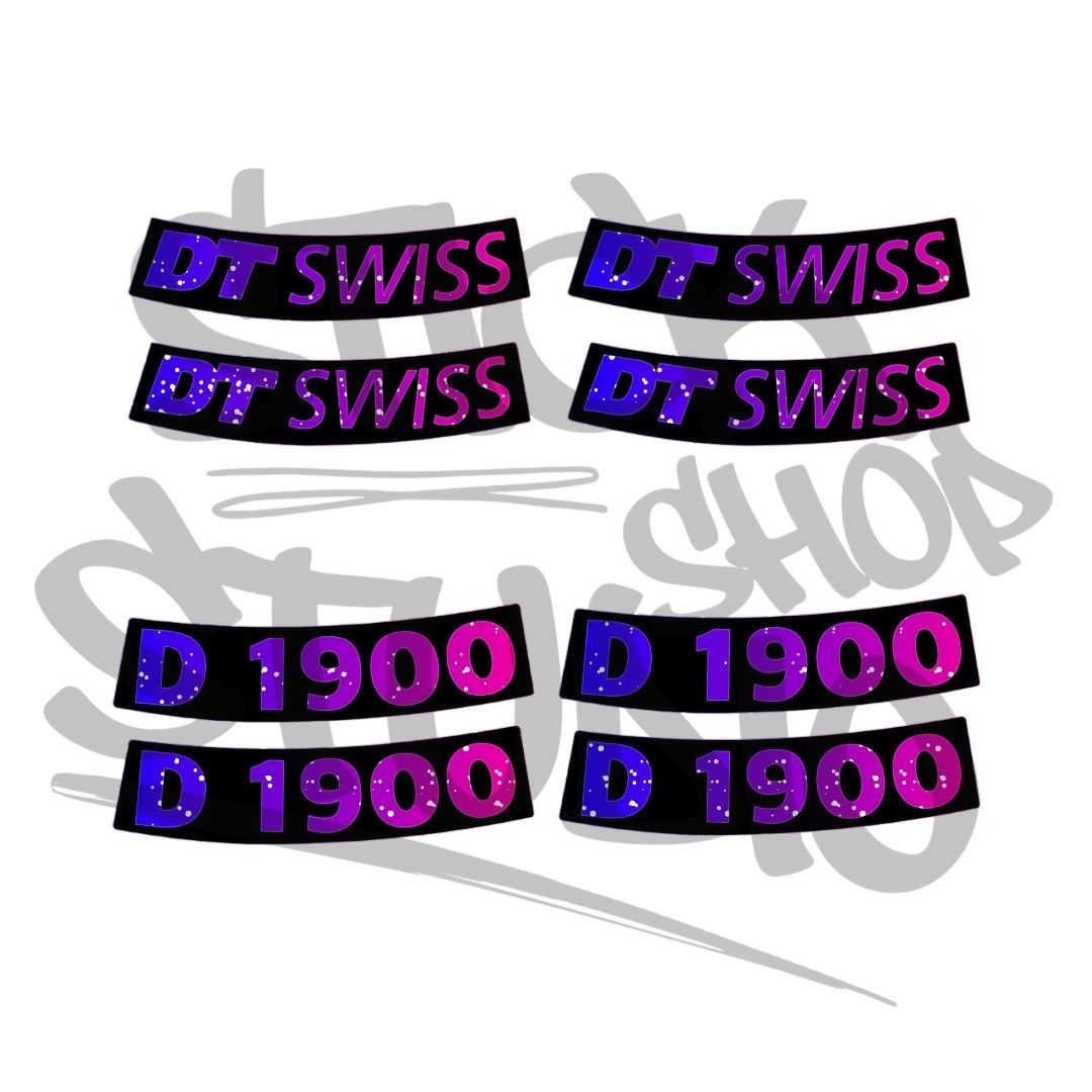 Naklejki na obręcze DT Swiss D1900