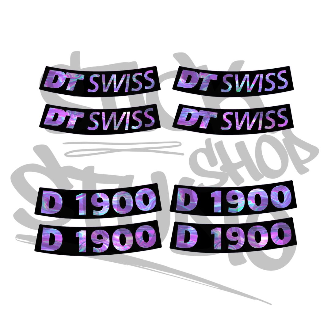 Naklejki na obręcze DT Swiss D1900