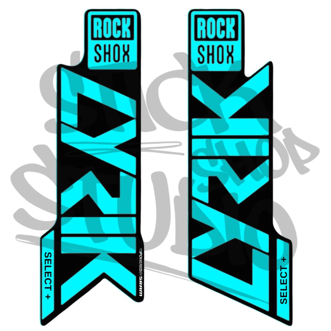 Naklejki na amortyzator Rock Shox Lyrik Select +