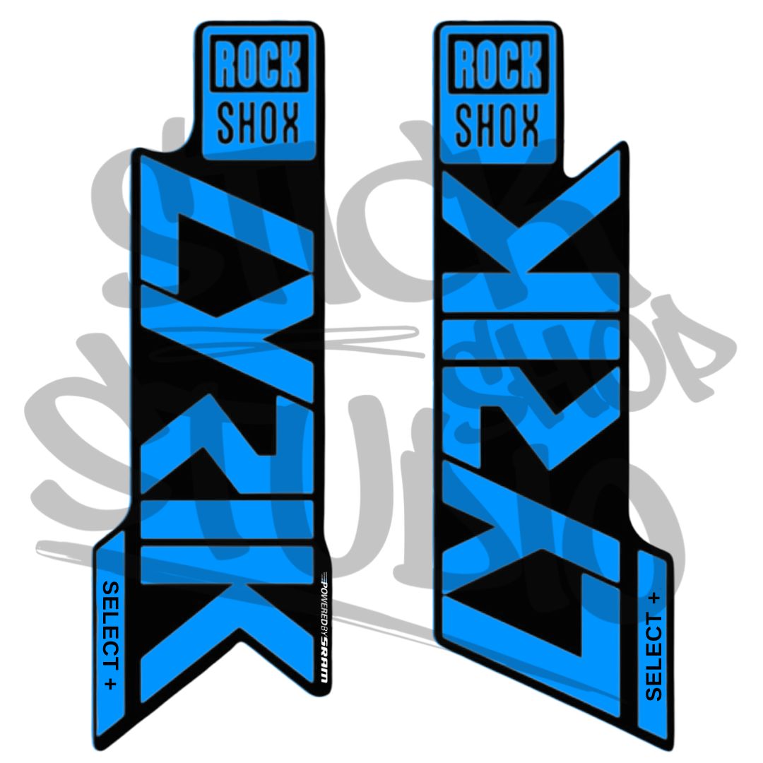 Naklejki na amortyzator Rock Shox Lyrik Select +
