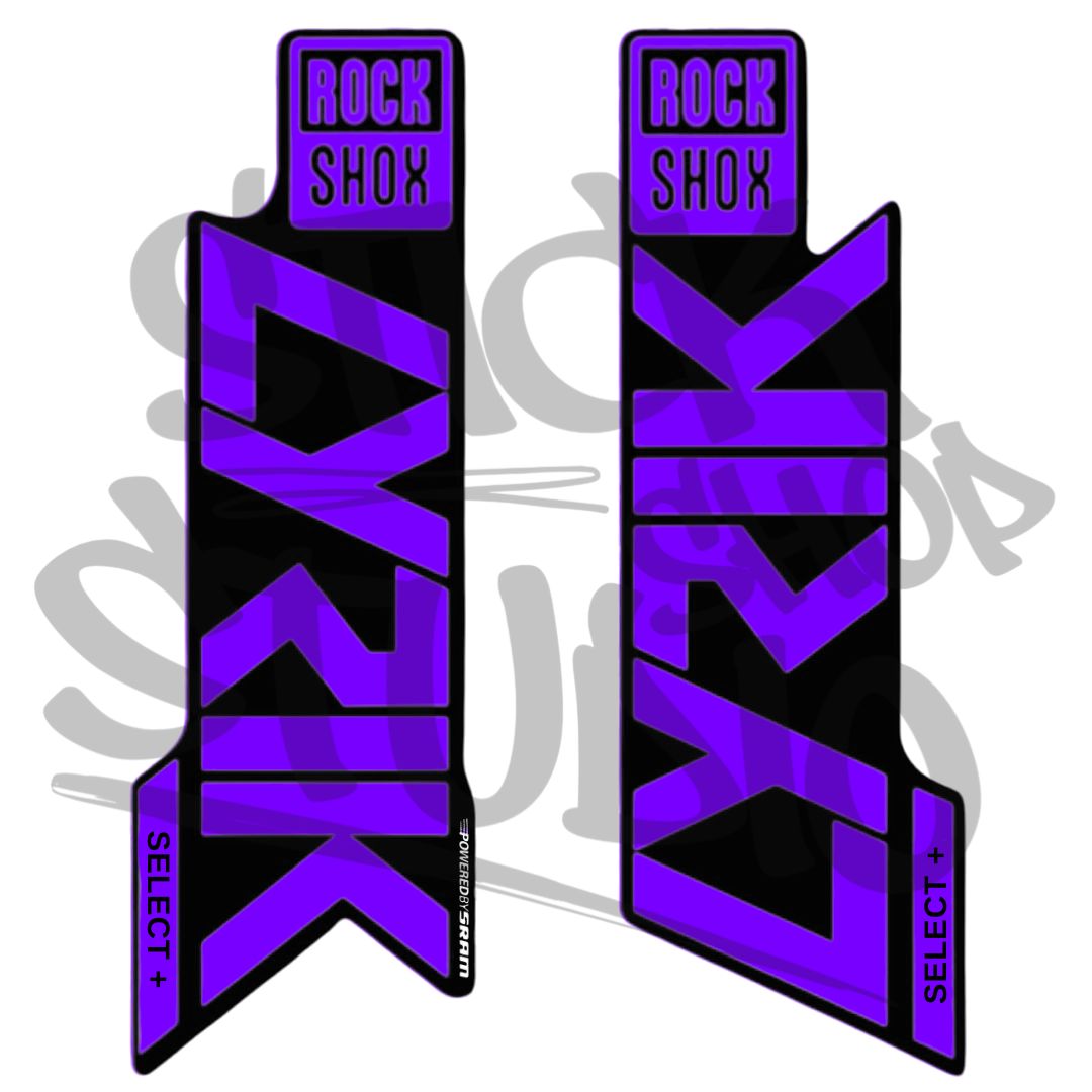 Naklejki na amortyzator Rock Shox Lyrik Select +