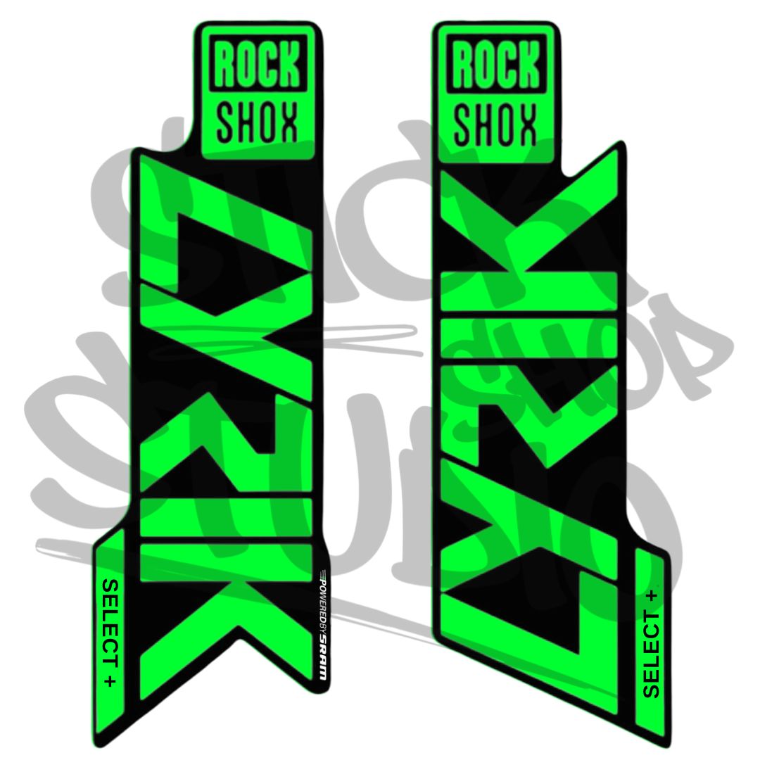 Naklejki na amortyzator Rock Shox Lyrik Select +