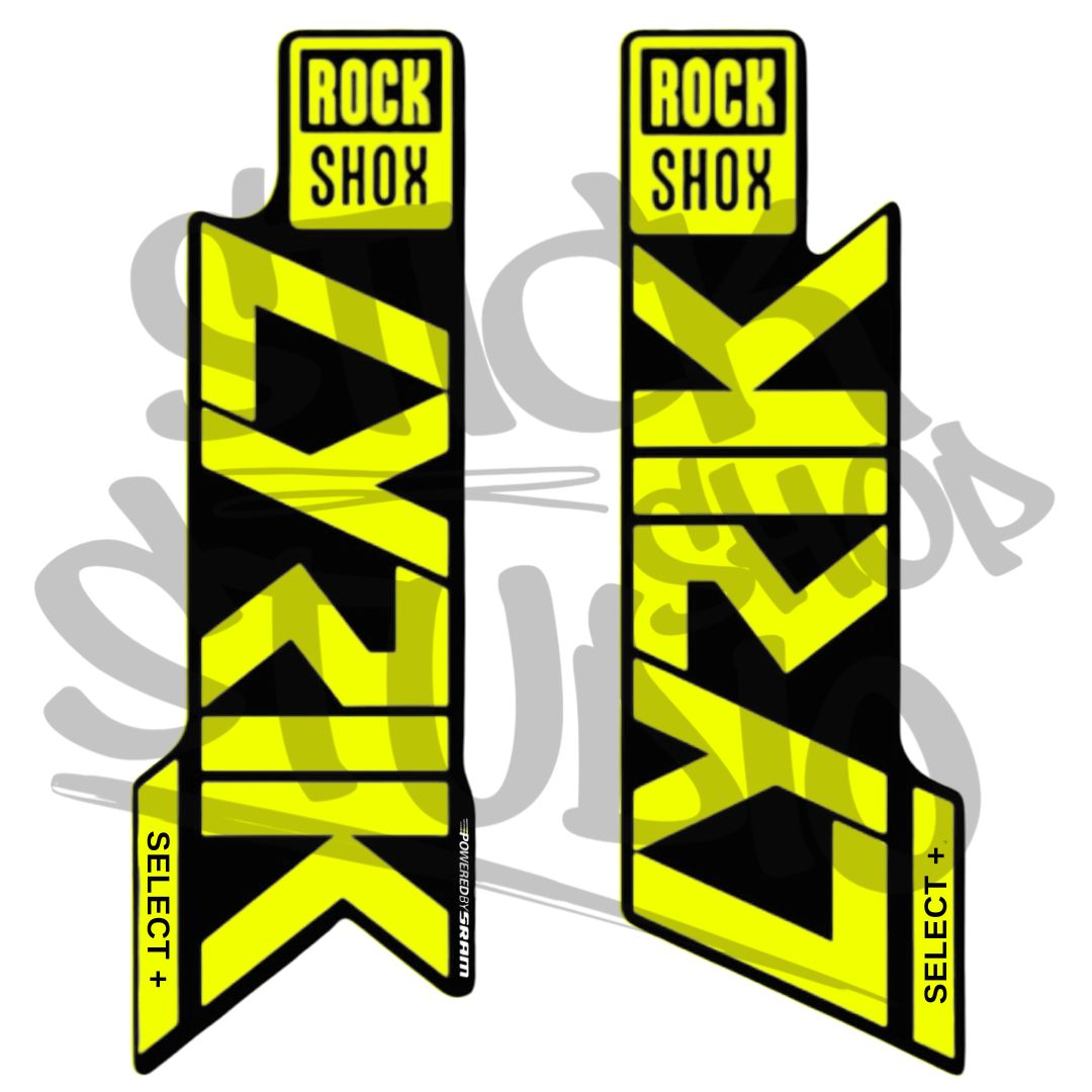 Naklejki na amortyzator Rock Shox Lyrik Select +