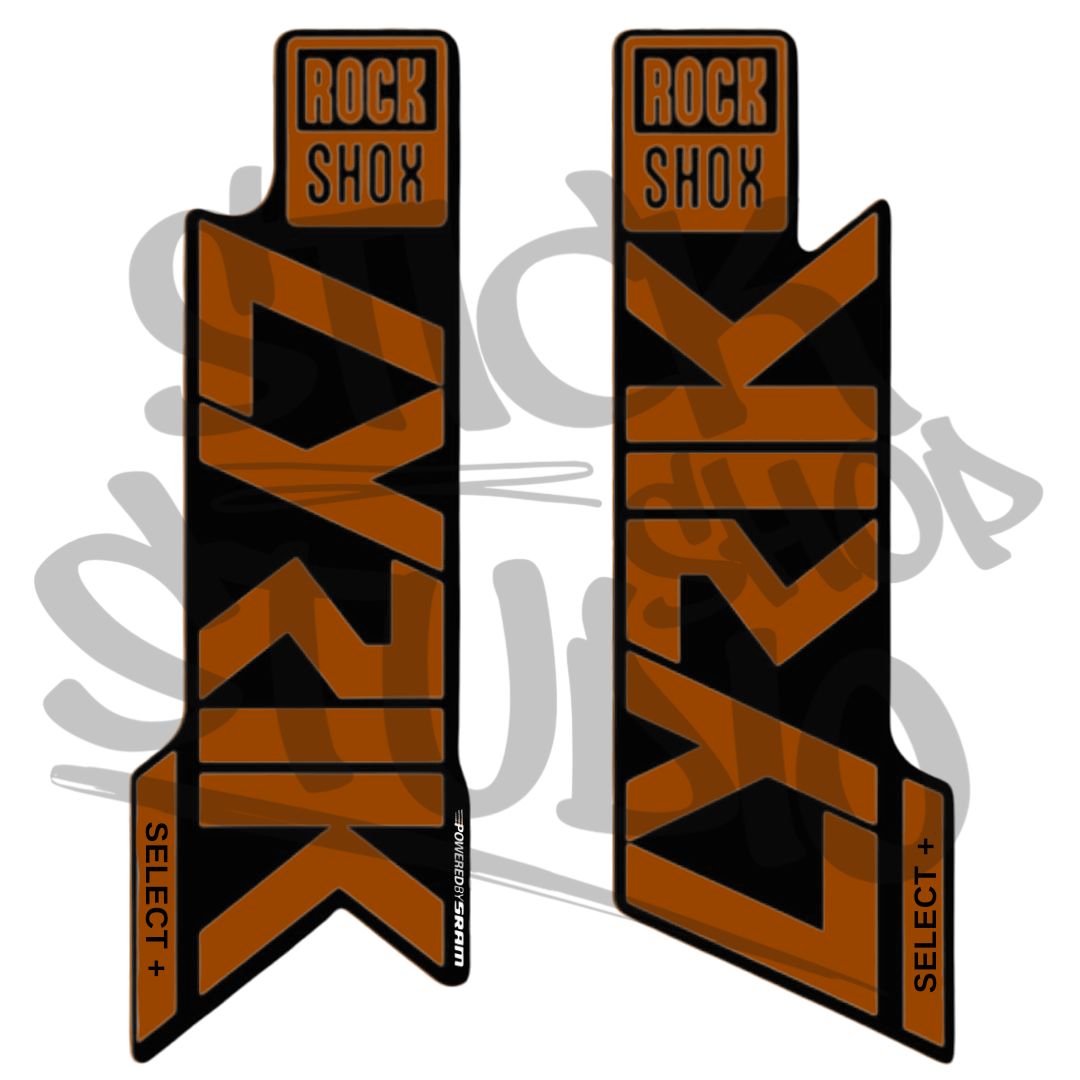 Naklejki na amortyzator Rock Shox Lyrik Select +