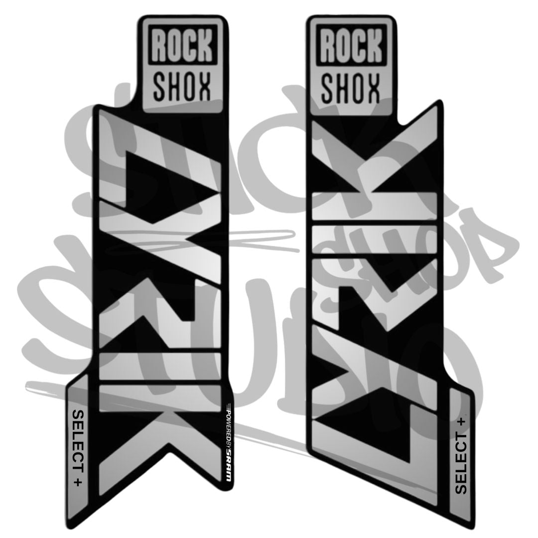 Naklejki na amortyzator Rock Shox Lyrik Select +