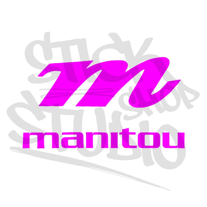 Naklejki na amortyzator Manitou Circus Expert 26