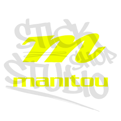 Naklejki na amortyzator Manitou Circus Expert 26