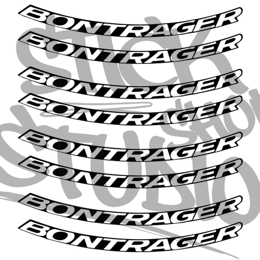 Naklejki na obręcze Bontrager line comp 30, 27,5 (8 szt.)