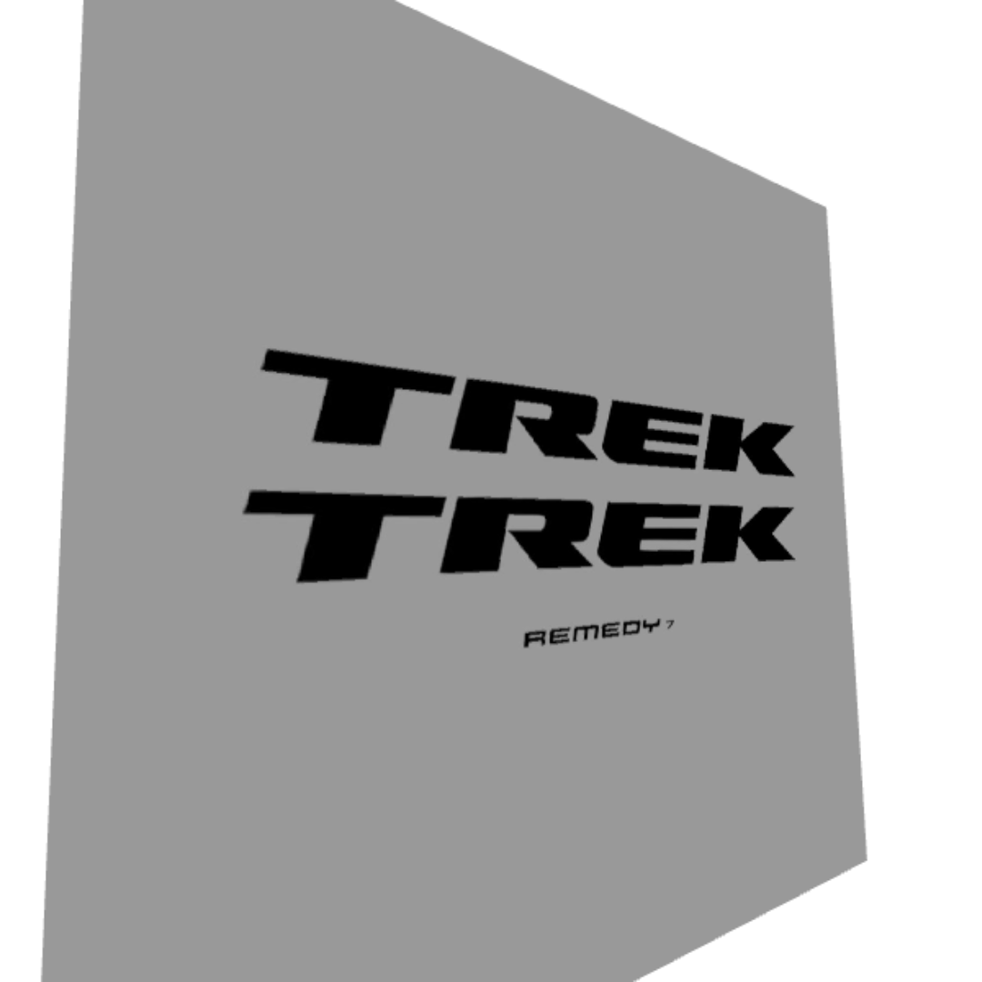 Zestaw naklejek na ramę Trek remedy 7