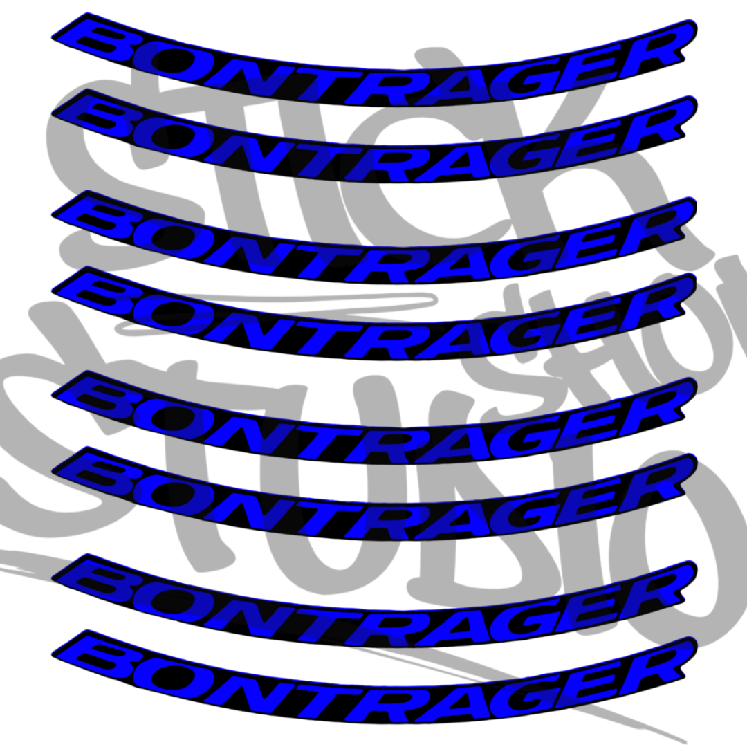 Naklejki na obręcze Bontrager line comp 30, 27,5 (8 szt.)