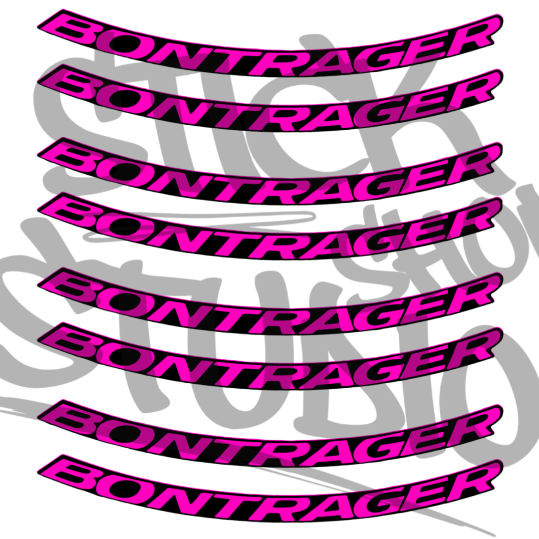 Naklejki na obręcze Bontrager line comp 30, 27,5 (8 szt.)