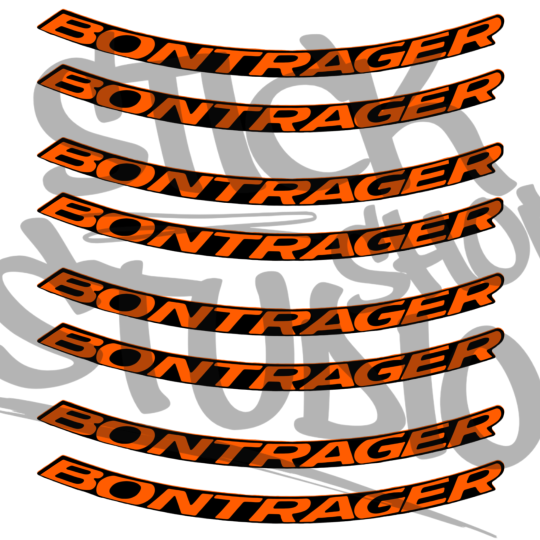 Naklejki na obręcze Bontrager line comp 30, 27,5 (8 szt.)