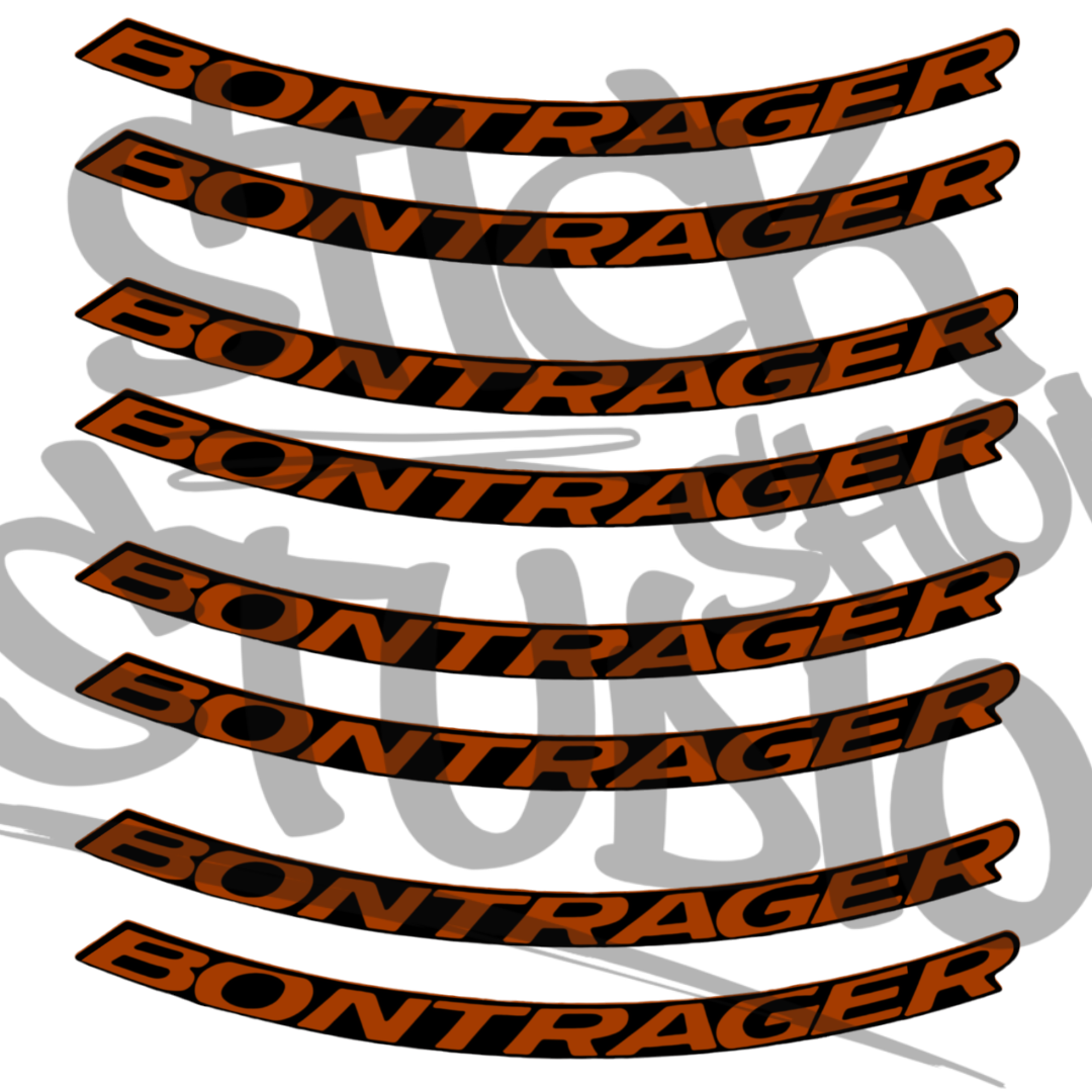 Naklejki na obręcze Bontrager line comp 30, 27,5 (8 szt.)