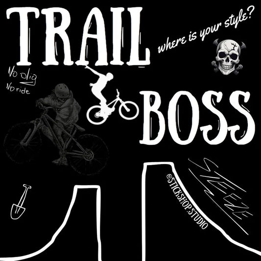 Naklejki "Trail Boss" 5 szt.