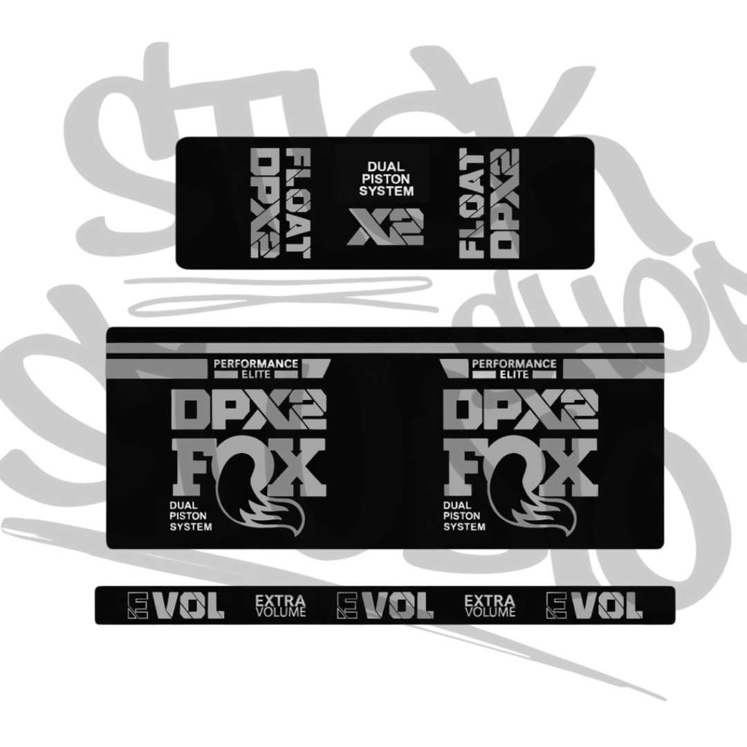 Naklejki na damper Fox Float DPX 2