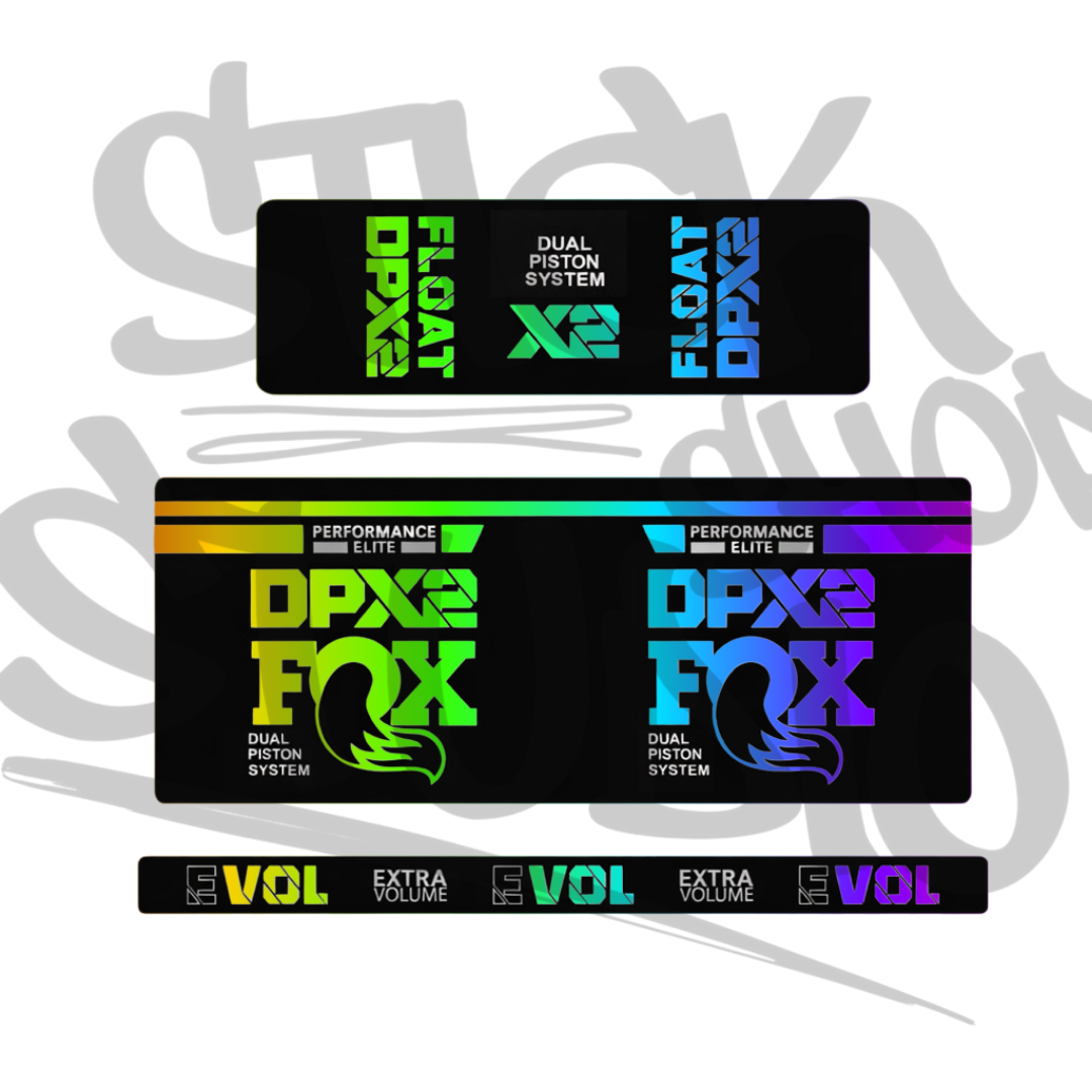 Naklejki na damper Fox Float DPX 2